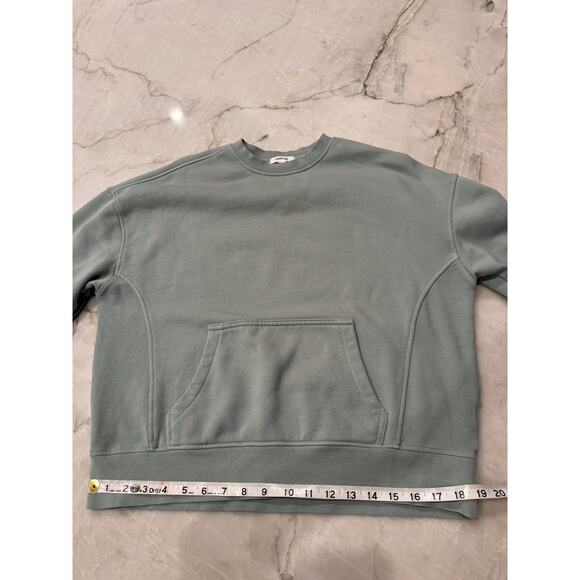 Garage Elevated Sweat suit Sz XXS Mint Green Cozy Luxe Loungwear Athleisure Chic - Picture 8 of 12